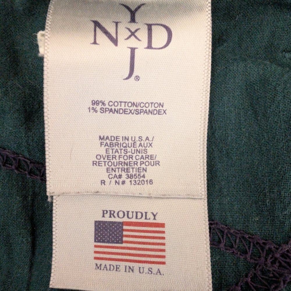 👖NYDJ Not Your Daughter's Jeans Green Lift Tuck Straight Leg Pants Size 6 - Picture 6 of 8